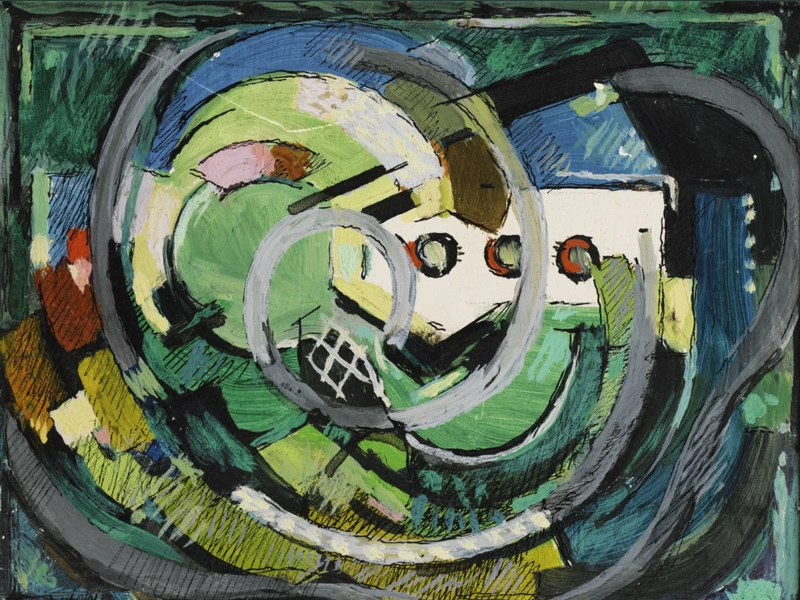 1881-Albert Gleizes - Composizione 2